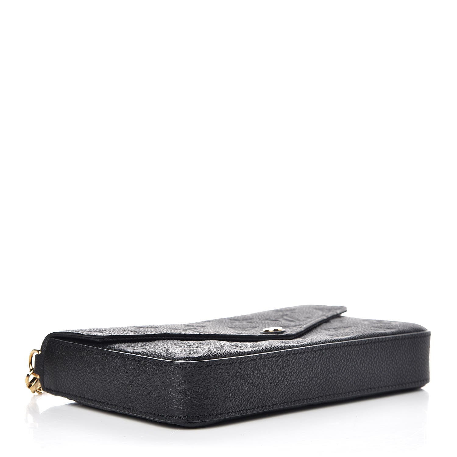 Louis Vuitton Empreinte Pochette Felicie Chain Wallet Black 4 of 11