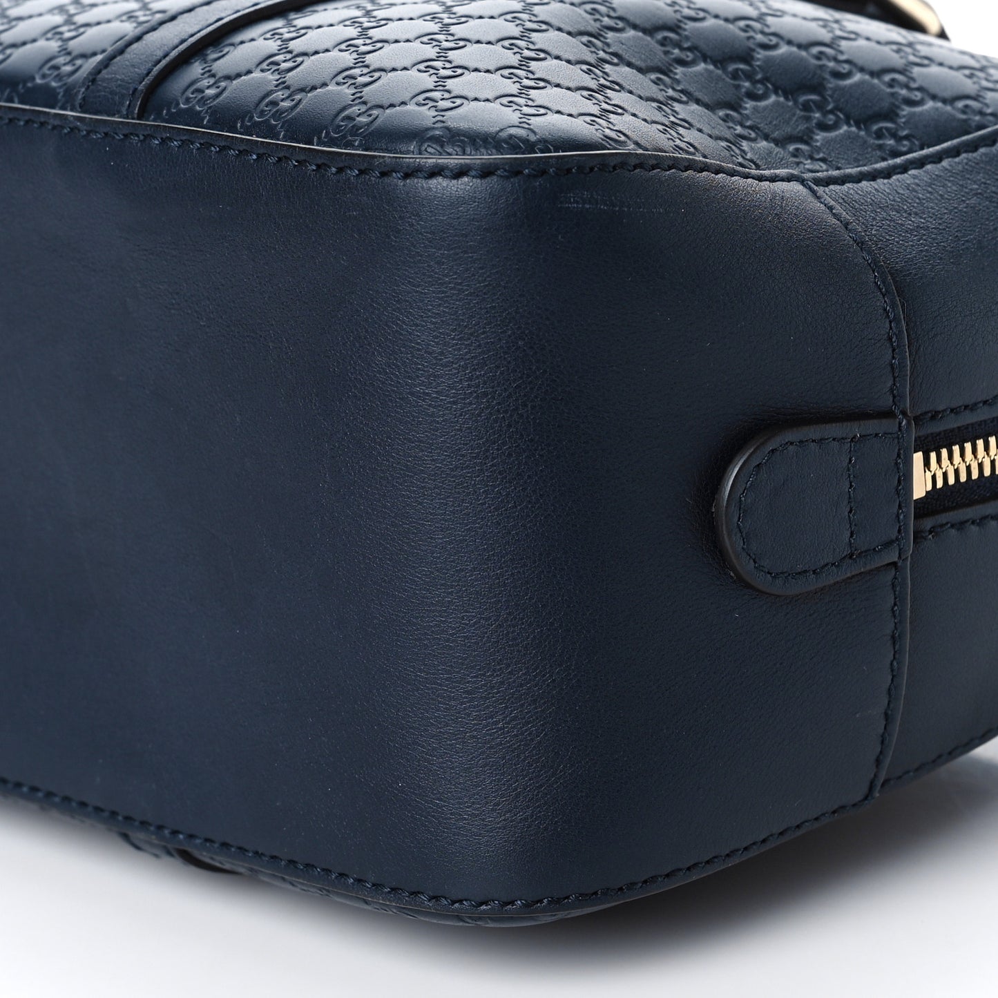 Microguccissima Medium Crossbody Bag Blue