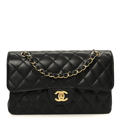 Chanel Caviar Quilted Small Double Flap Black 1 of 11
