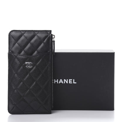 Chanel Caviar Quilted Classic iPhone Pouch Black 8 of 8