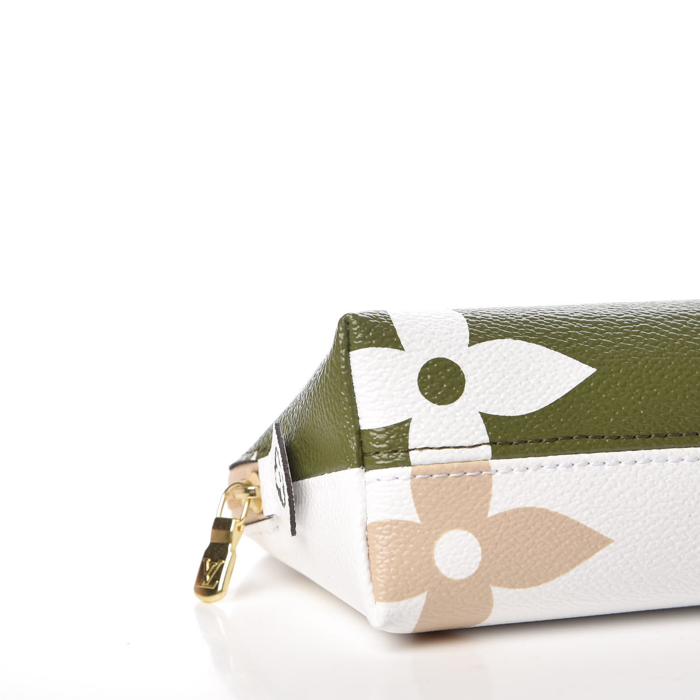 Monogram Giant Cosmetic Pouch Kaki