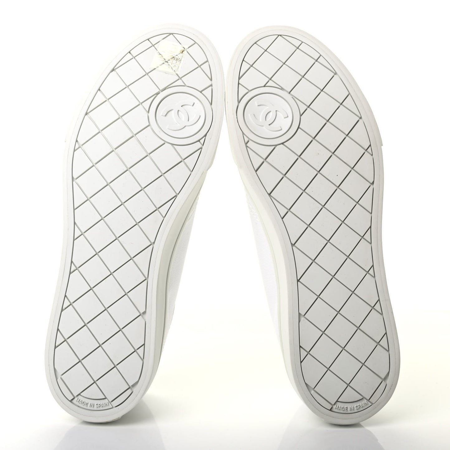 Mixed Fibers Low Top Sneakers 39.5 White