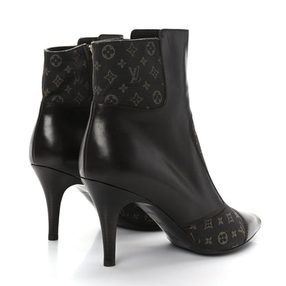 Louis Vuitton Mini Lin Monogram Ankle Boots 37.5 Ebene 4 of 8