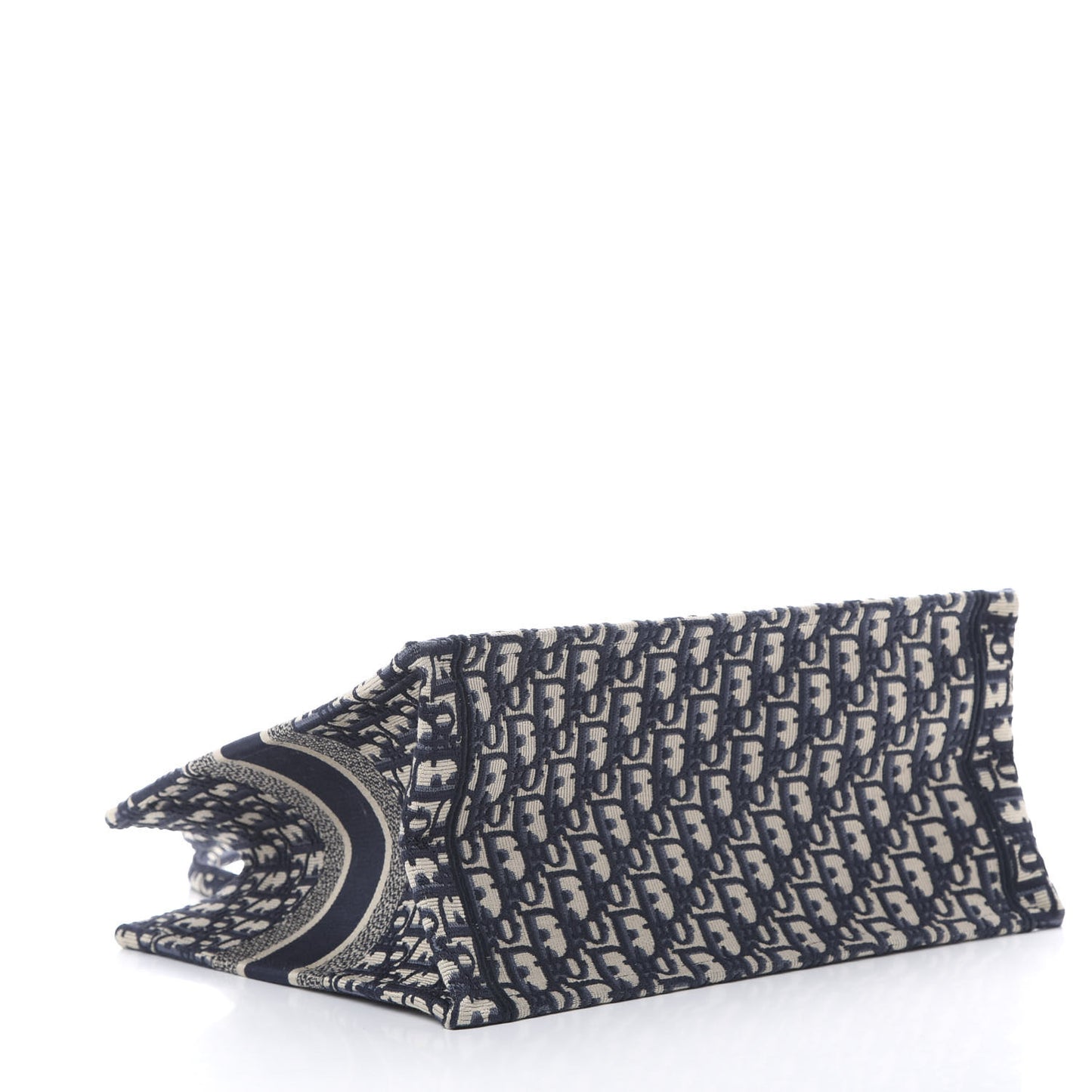 Oblique Medium Book Tote Blue Multicolor