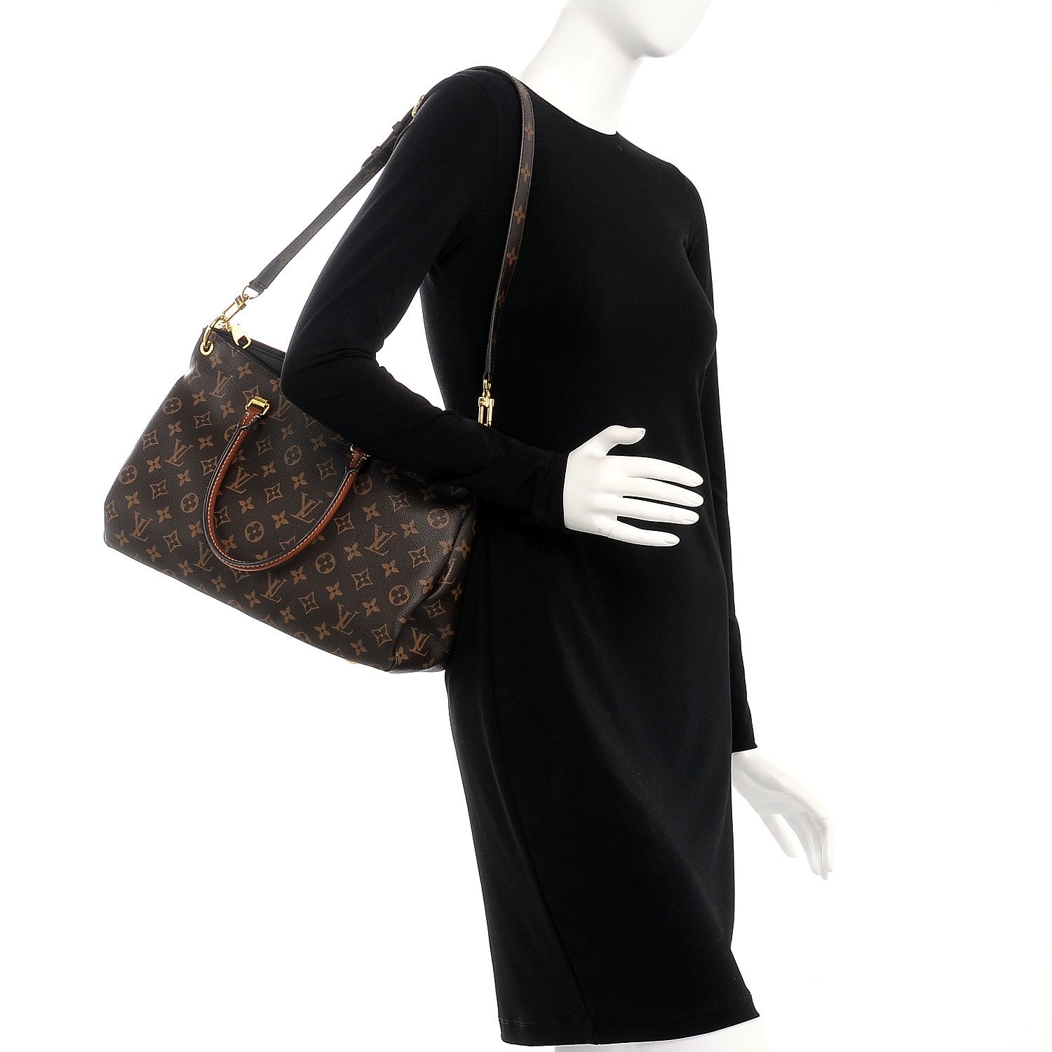 Louis Vuitton Monogram Pallas Black 2 of 9