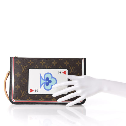 Louis Vuitton Monogram Game On Neverfull MM Pochette 2 of 7