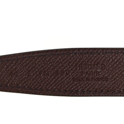 Hermes Swift Epsom 24mm Constance H Belt 80 Mauve Sylvestre Rouge Sellier 4 of 7