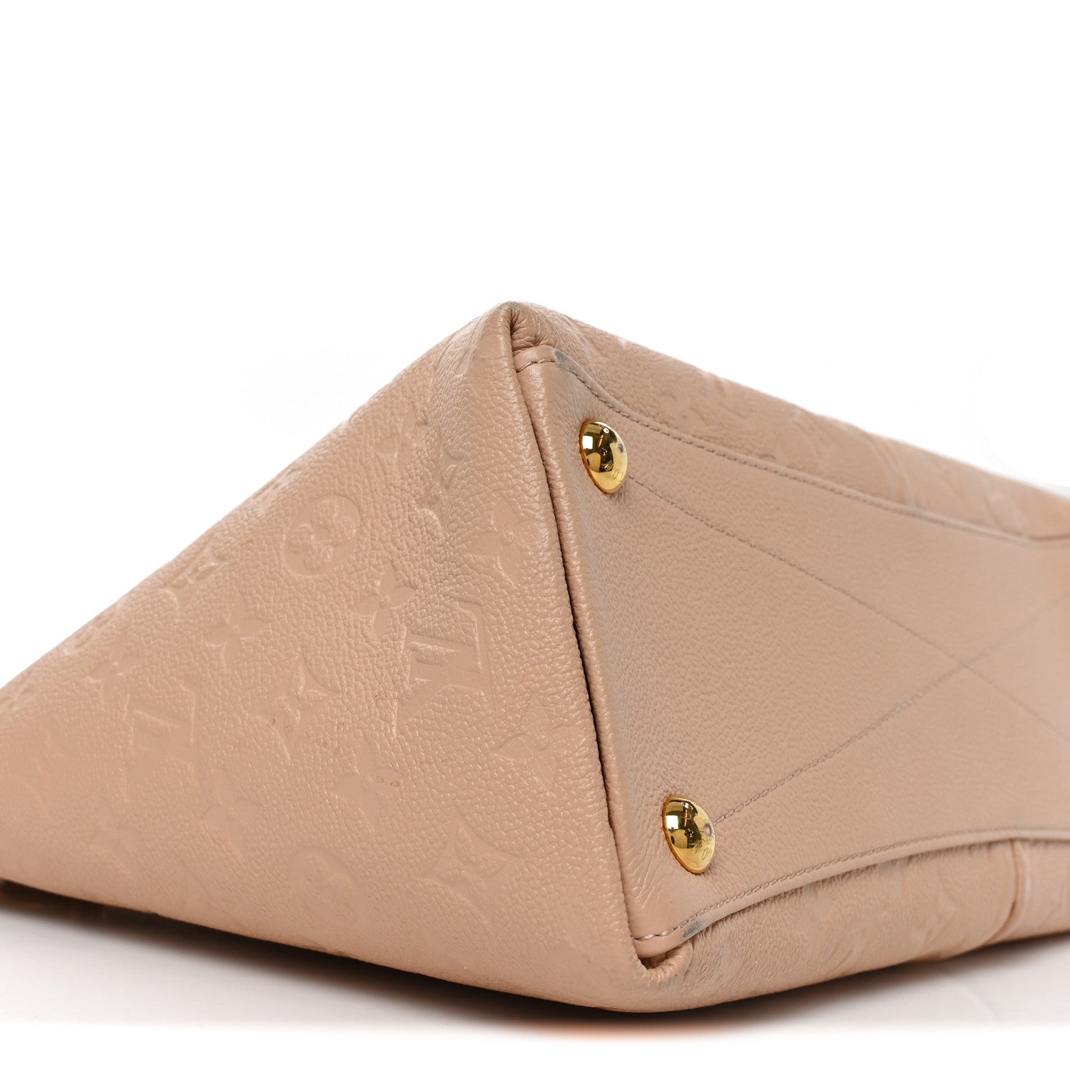 Louis Vuitton Empreinte V Tote MM Beige Rose Creme 8 of 9