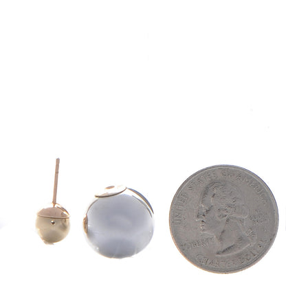 Christian Dior Mise En Dior Tribal Earrings Silver Gold 2 of 5