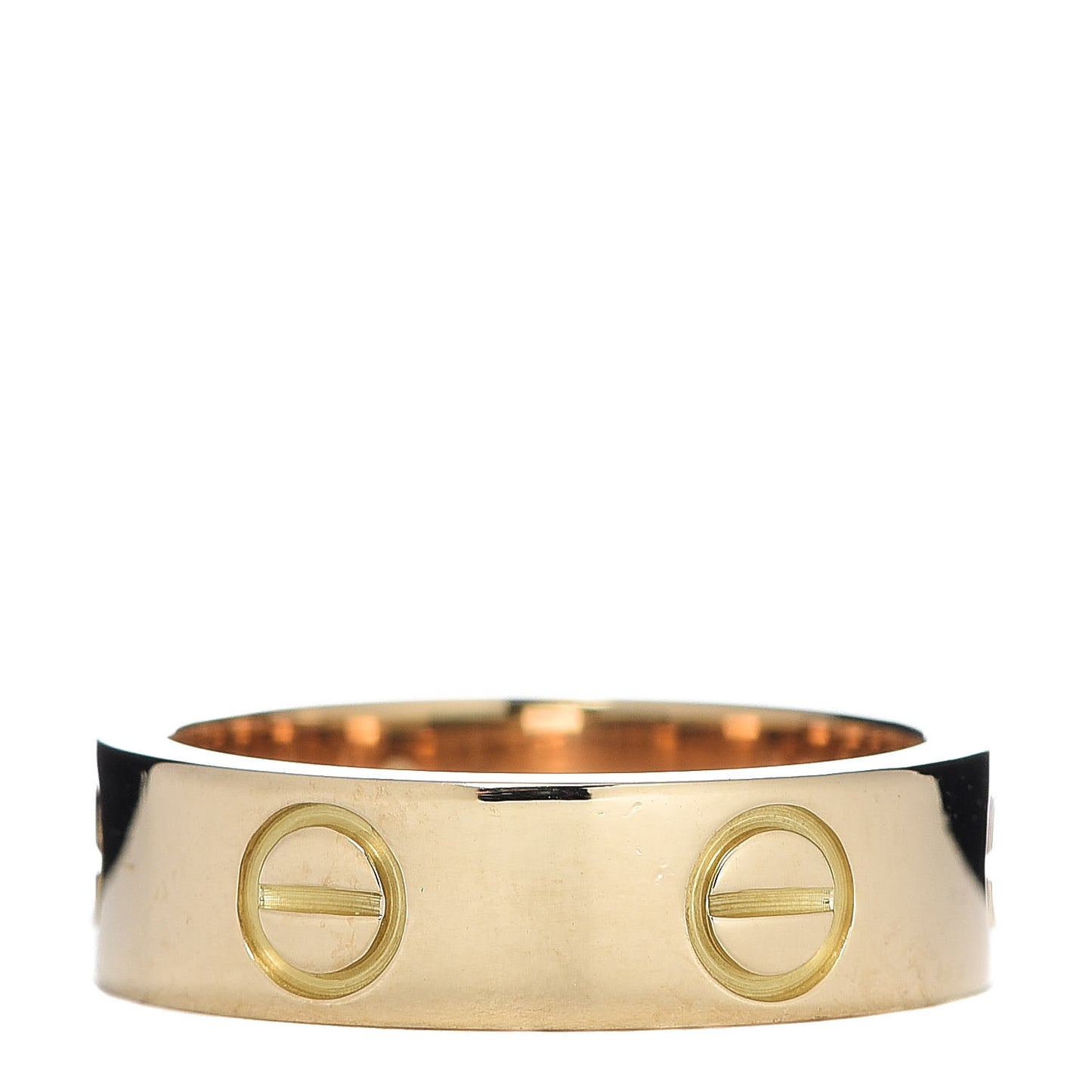 18K Yellow Gold 5.5mm LOVE Ring 52 6