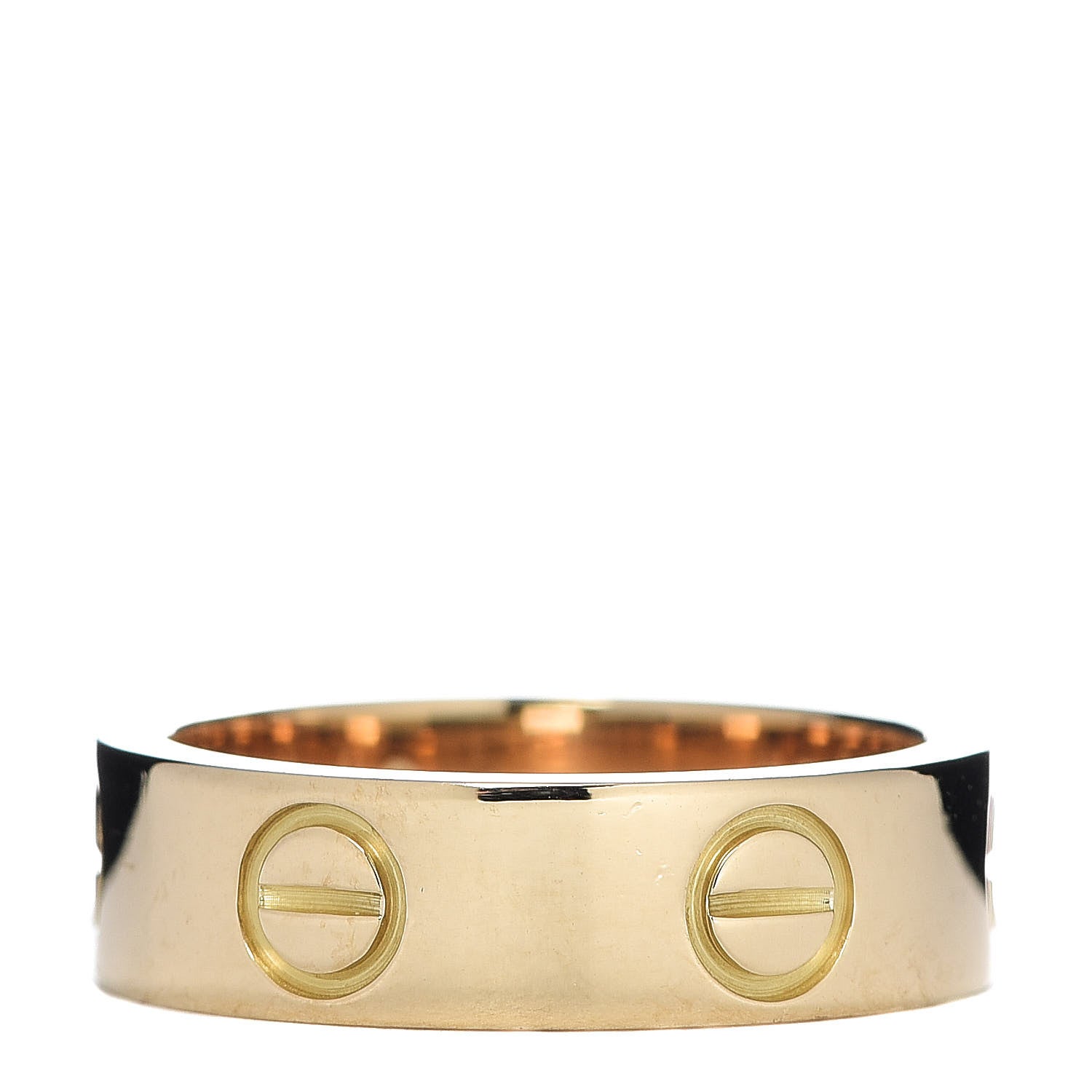 Cartier 18K Yellow Gold 5.5mm LOVE Ring 52 6 3 of 7