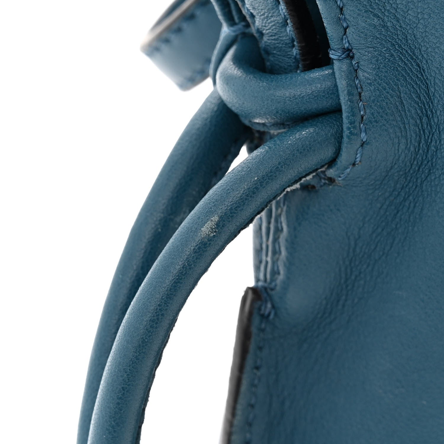 Loewe Calfskin Mini Flamenco Knot Crossbody Bag Indigo 10 of 10