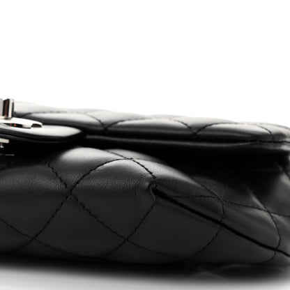 Chanel Calfskin Quilted CC Uniform Flap Belt Bag Black 11 of 11