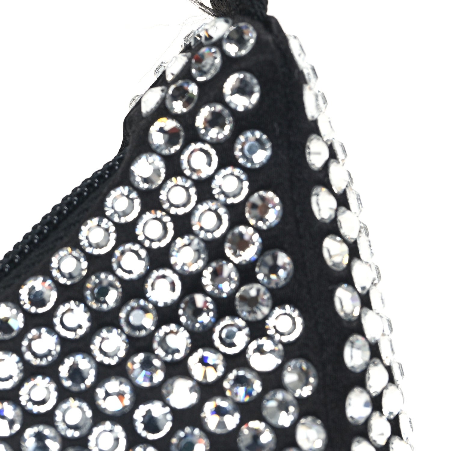 Prada Satin Crystal Mini Re-Edition 2000 Bag Cristal 10 of 10