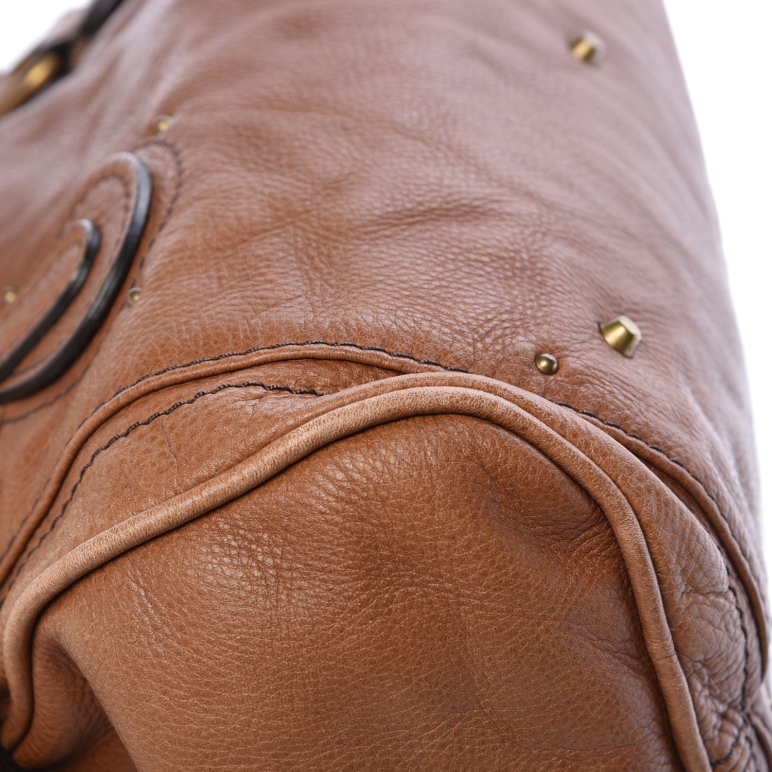 Chloe Calfskin Medium Paddington Satchel Tan 10 of 15