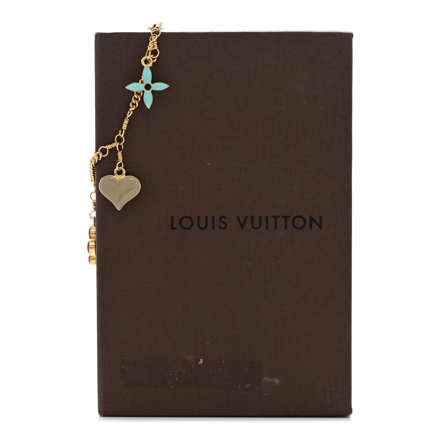 Louis Vuitton Sweet Monogram Charm Bracelet Gold Multicolor 5 of 5