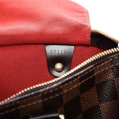 Louis Vuitton Damier Ebene Speedy Bandouliere 30 8 of 9