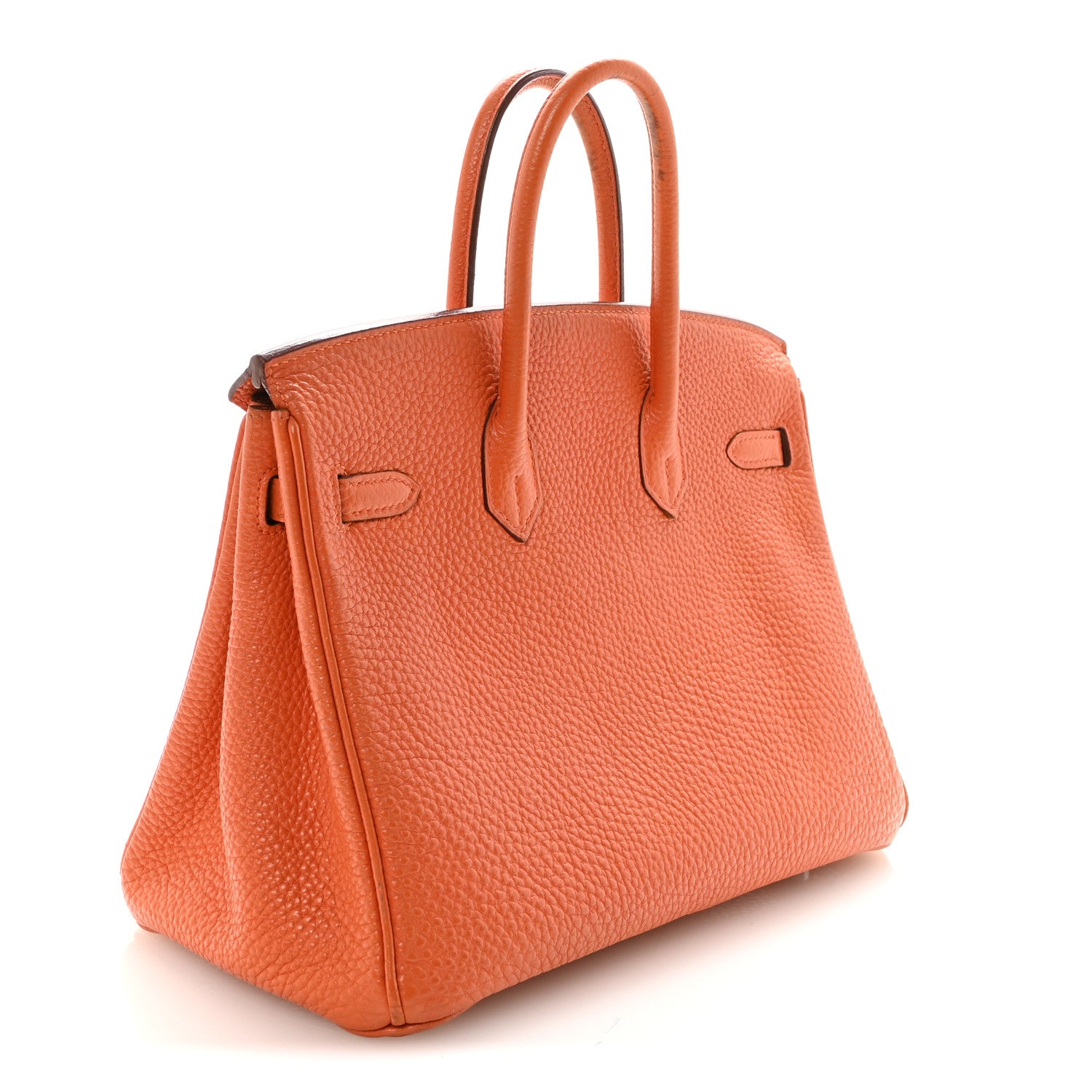 Hermes Togo Birkin 25 Orange 3 of 9