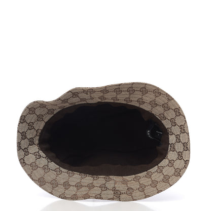 Gucci Monogram Web Bucket Hat L Brown 3 of 5