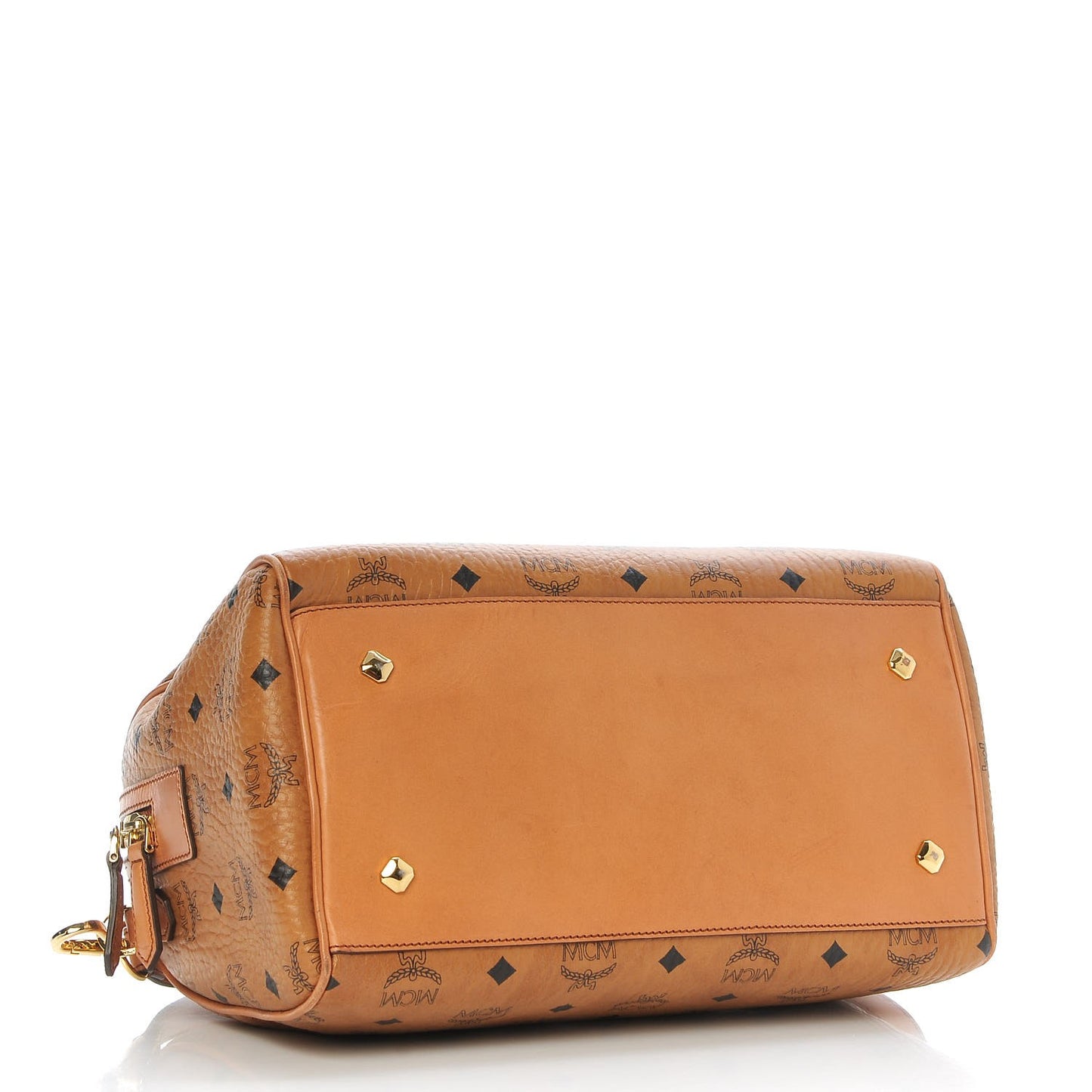 Visetos Essential Boston Bag Cognac