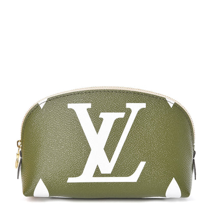 Louis Vuitton Monogram Giant Cosmetic Pouch Kaki 1 of 8
