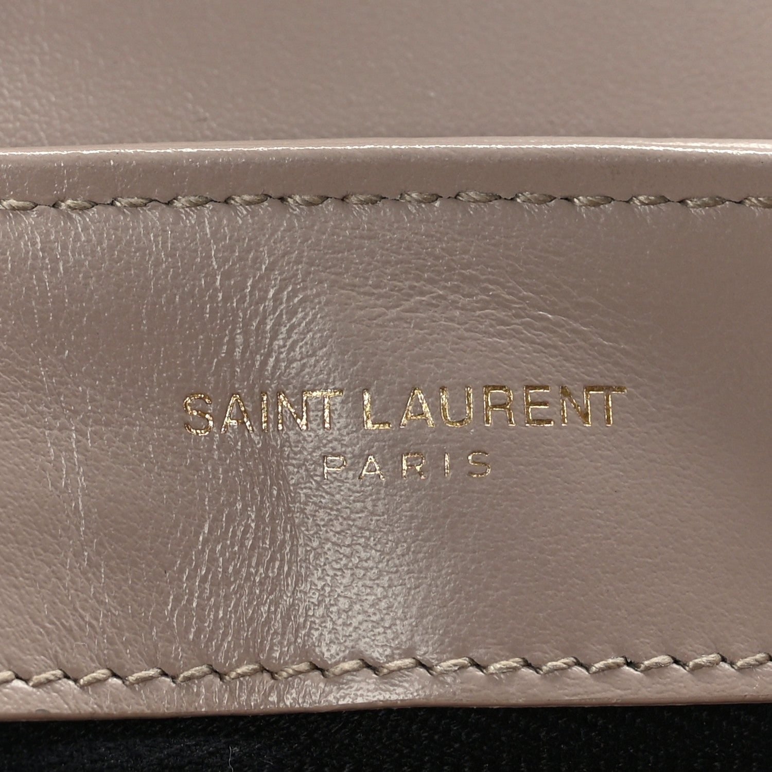 Saint Laurent Calfskin Y Quilted Monogram Toy Loulou Satchel Light Natural 7 of 10
