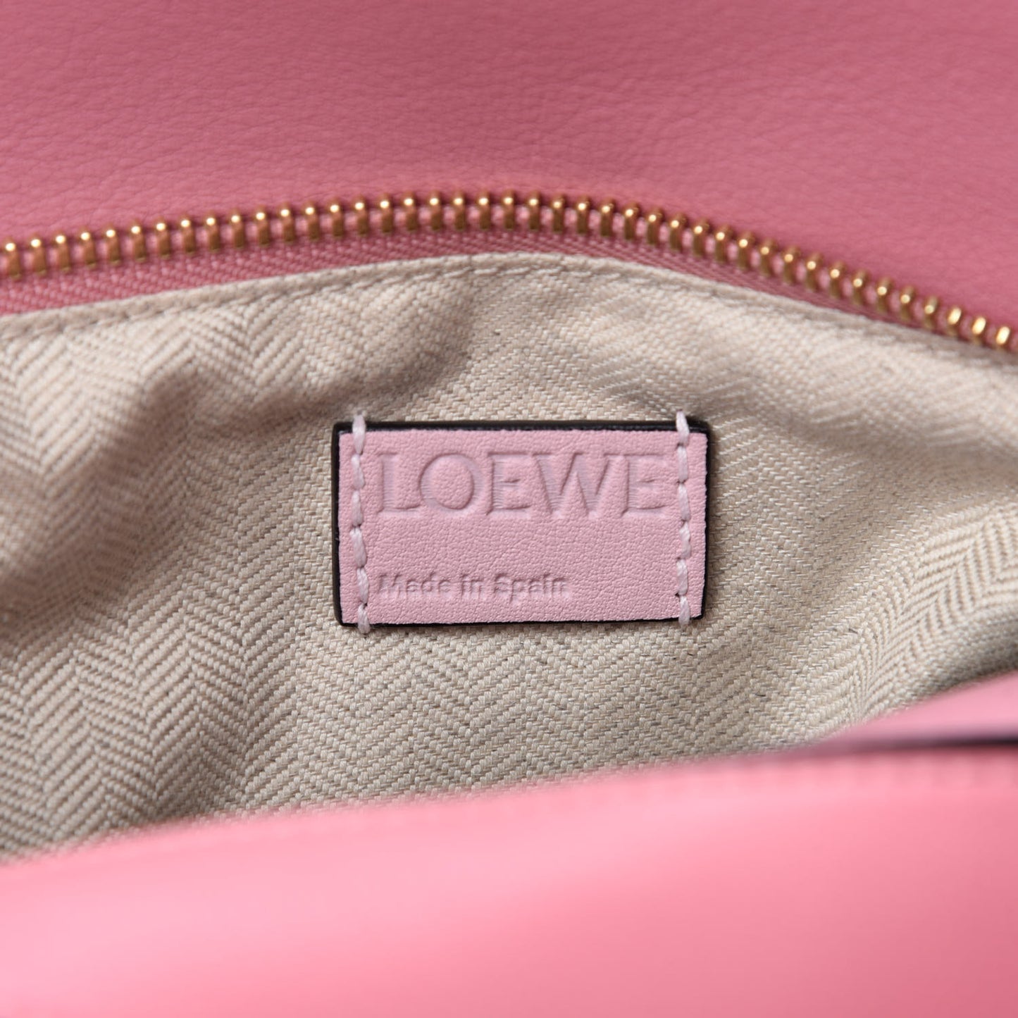 Calfskin Small Puzzle Bag Soft Pink