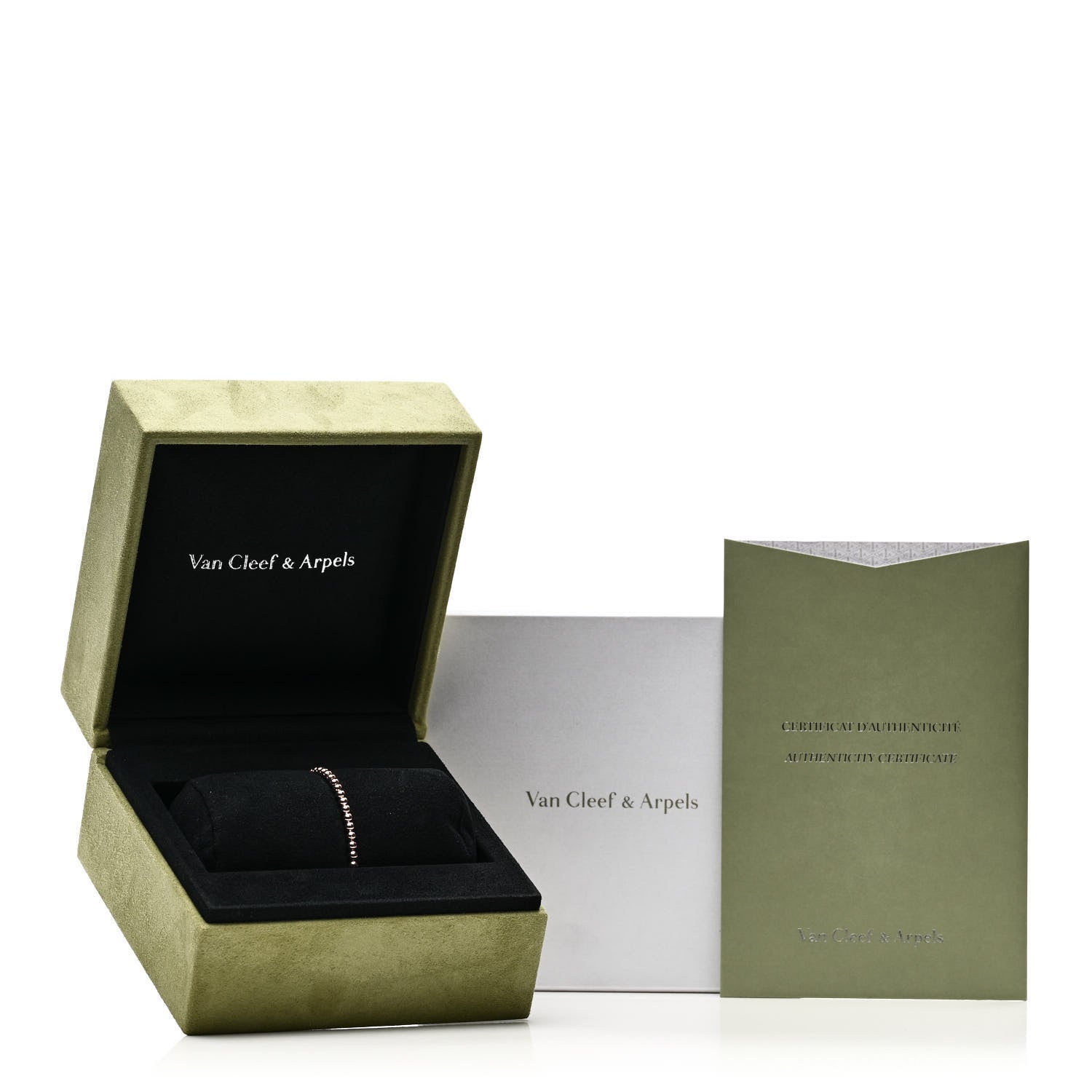 Van Cleef & Arpels 18K Rose Gold Perlee Pearls of Gold Bracelet M 4 of 4