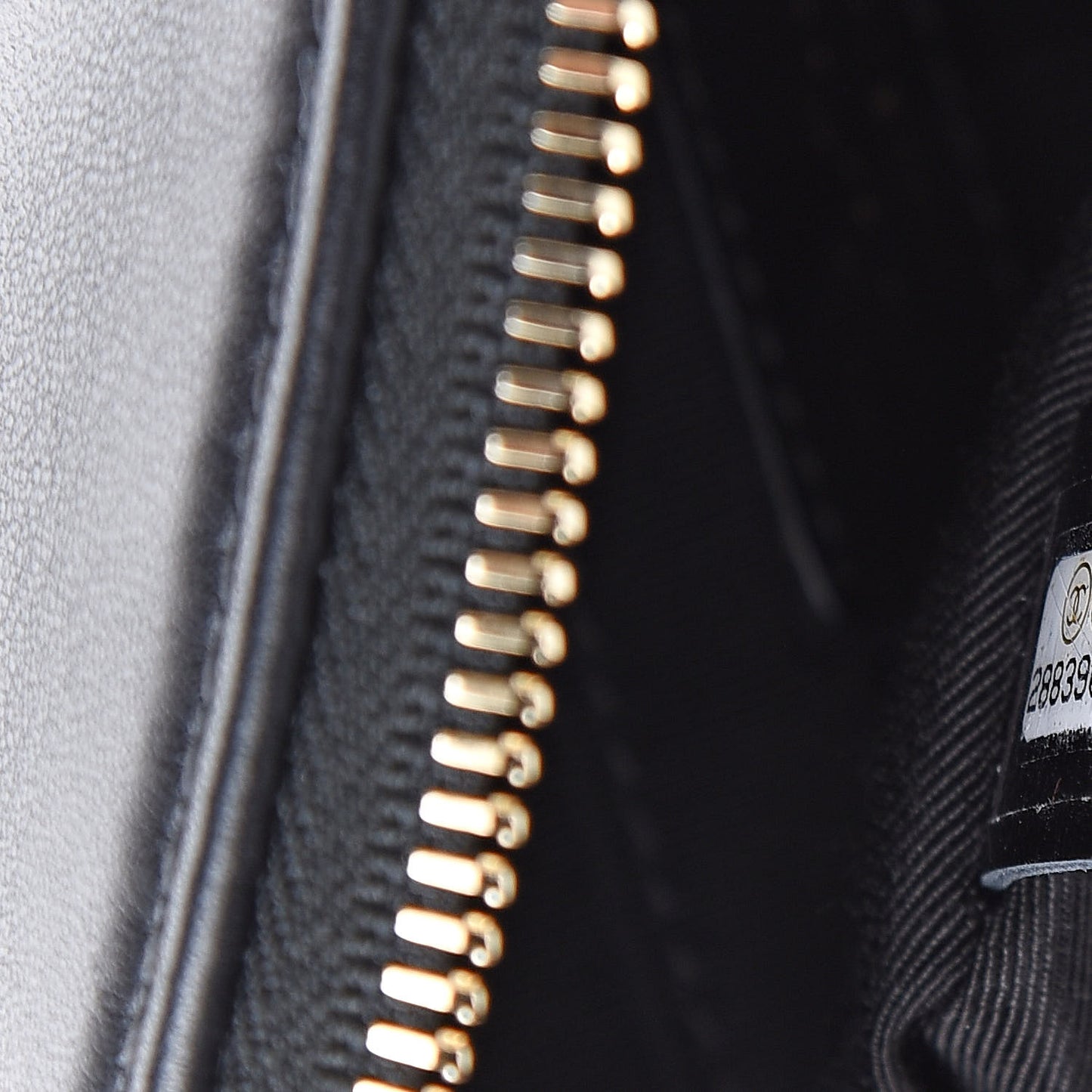 Lambskin Quilted Waist Bag Fanny Pack Black