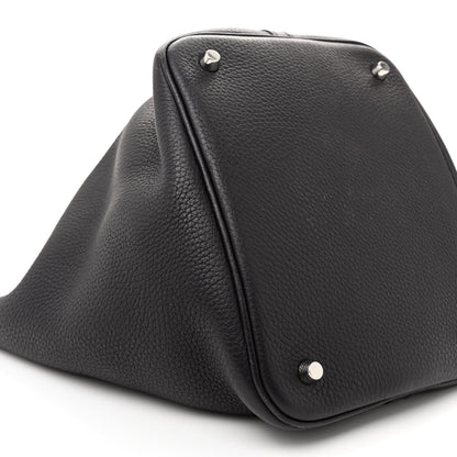 Hermes Taurillon Clemence Picotin Lock 18 PM Raisin 9 of 11