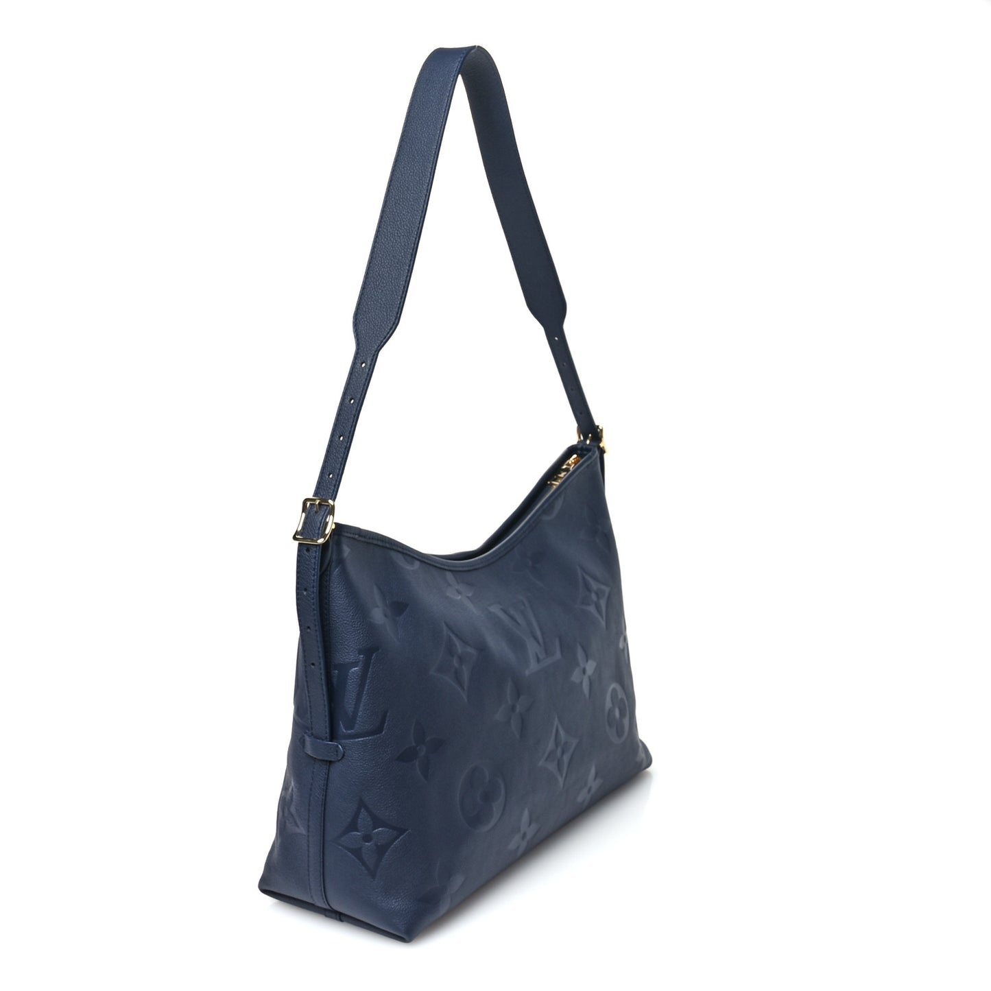 Empreinte Monogram Giant CarryAll MM Navy
