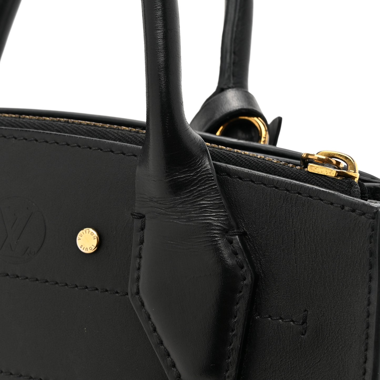 Calfskin City Steamer Mini Black