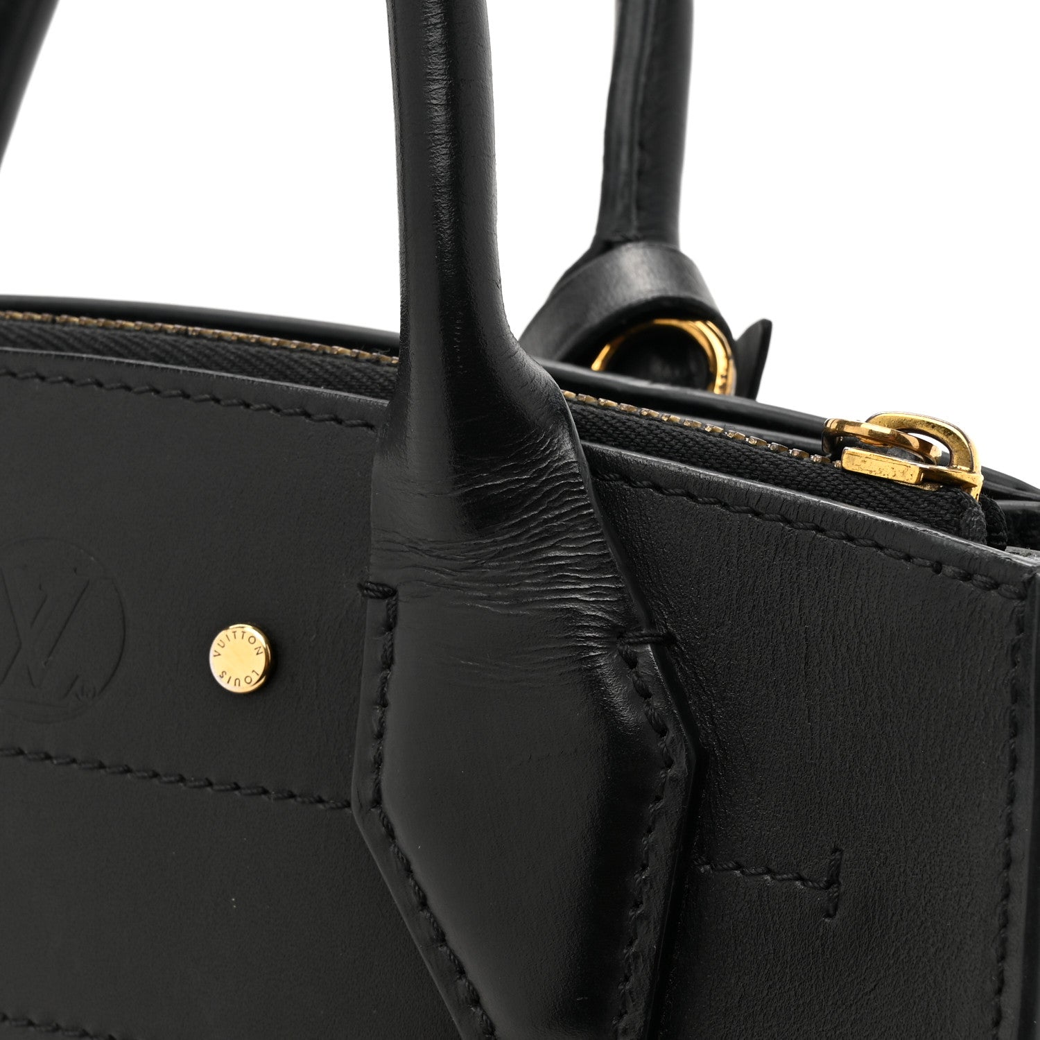 Louis Vuitton Calfskin City Steamer Mini Black 15 of 15