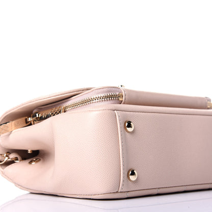 Chanel Caviar Quilted Medium Business Affinity Flap Beige 8 of 9