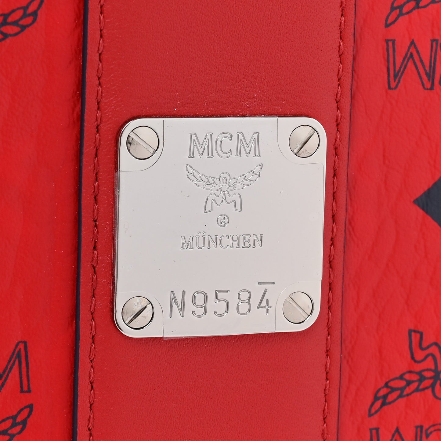 Visetos Medium Liz Reversible Shopper Tote Candy Red