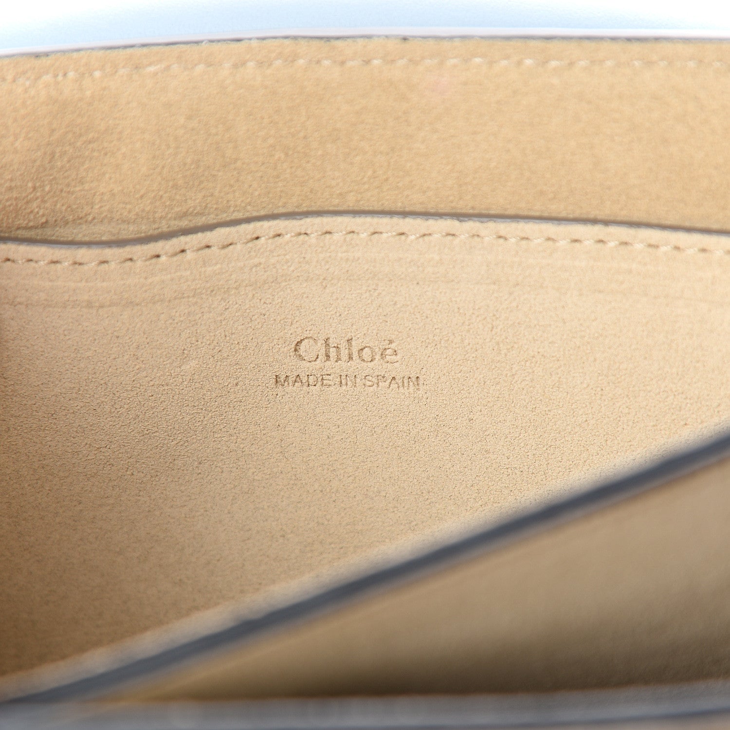 Chloe Suede Calfskin Small Faye Shoulder Bag Fresh Blue 5 of 11