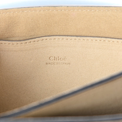 Chloe Suede Calfskin Small Faye Shoulder Bag Fresh Blue 5 of 11