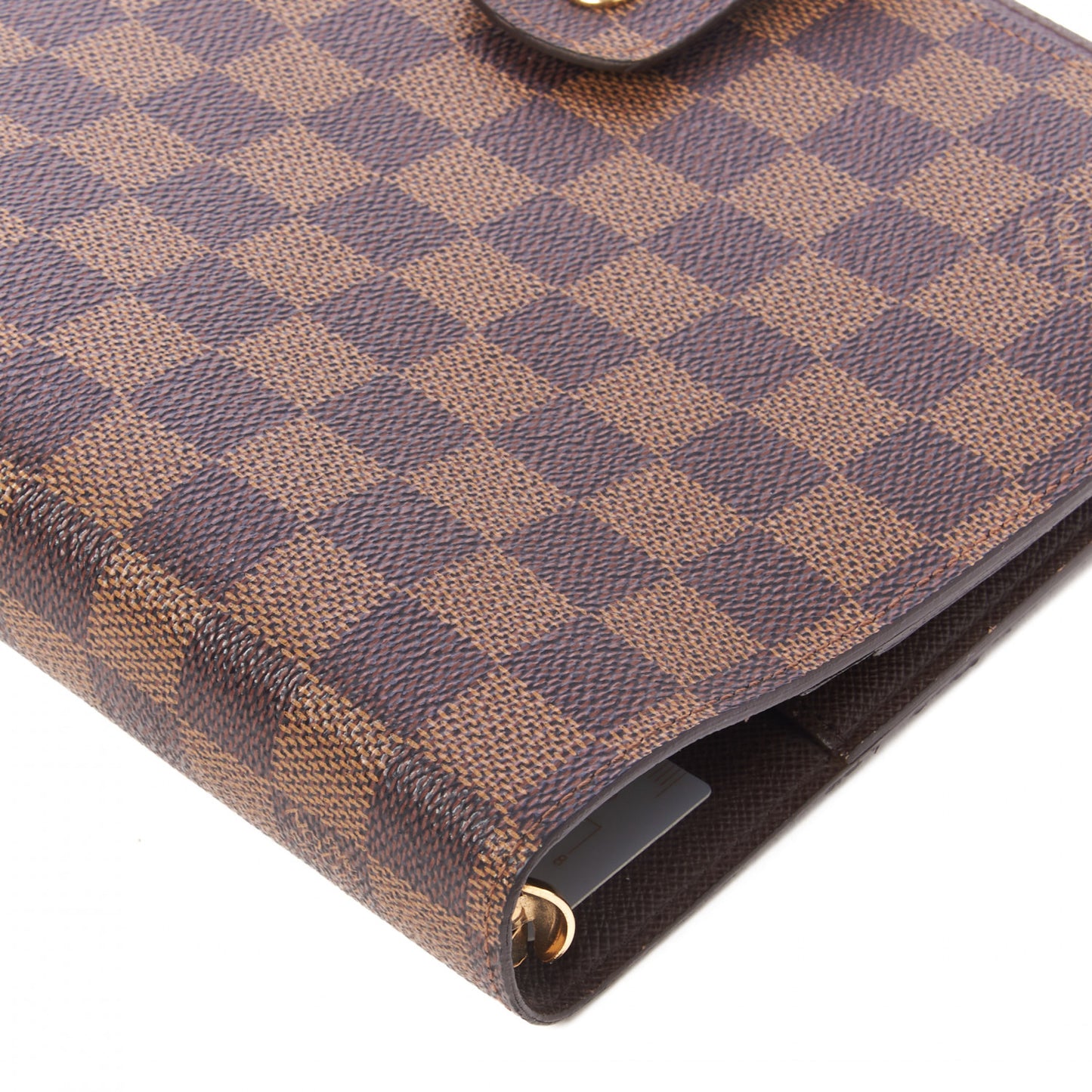Damier Ebene Large Ring Agenda Cover