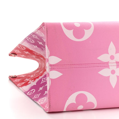 Louis Vuitton Monogram Escale Onthego GM Rouge 10 of 12