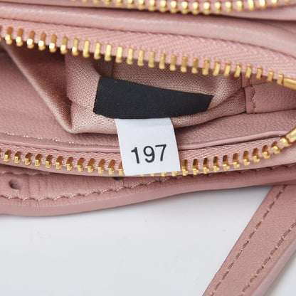 Miu Miu Nappa Matelasse Double Zip Crossbody Orchidea 10 of 12