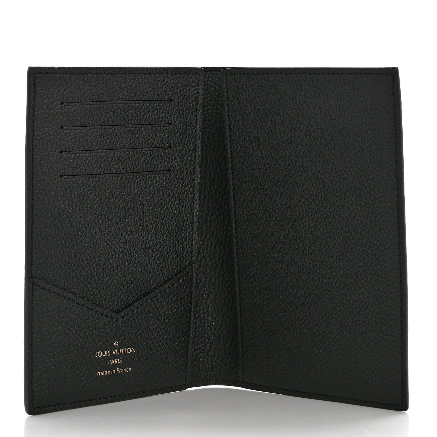 Empreinte Monogram Passport Cover Black