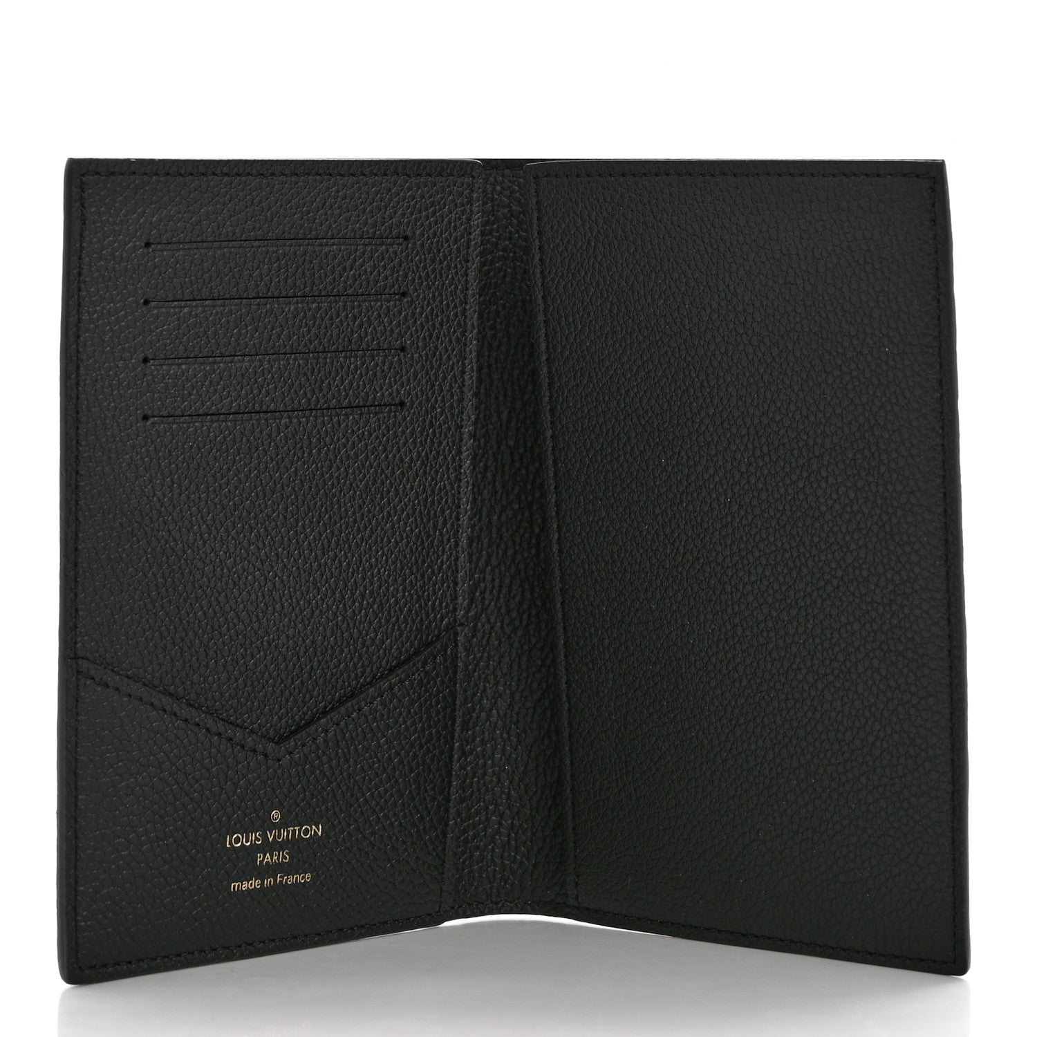 Louis Vuitton Empreinte Monogram Passport Cover Black 5 of 7