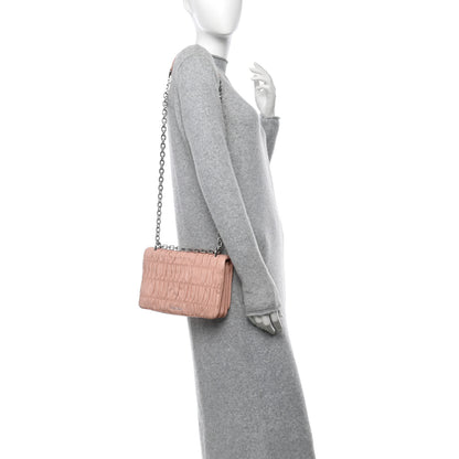 Prada Nappa Gaufre Chain Shoulder Bag Pesca 2 of 15