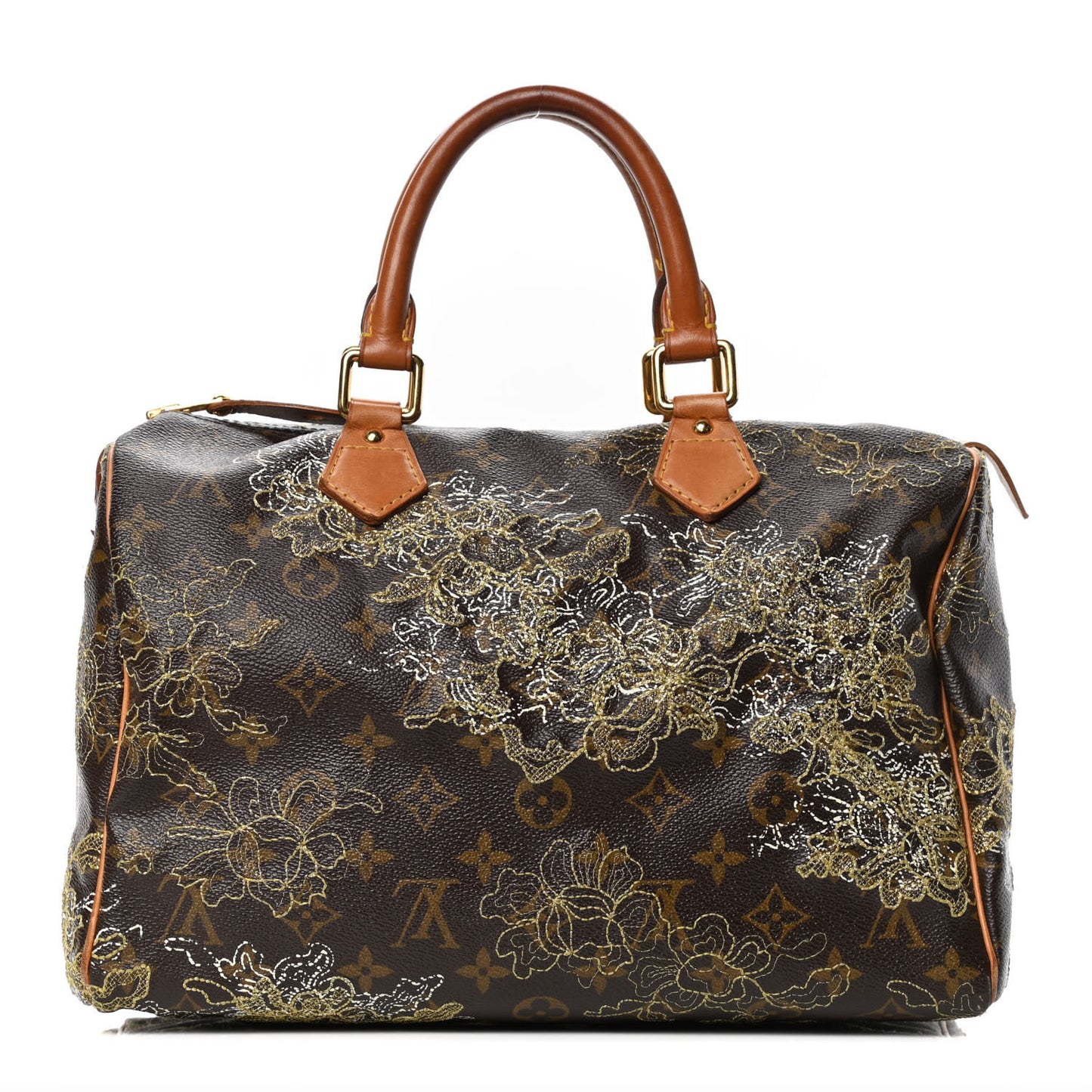 Monogram Dentelle Speedy 30 Gold