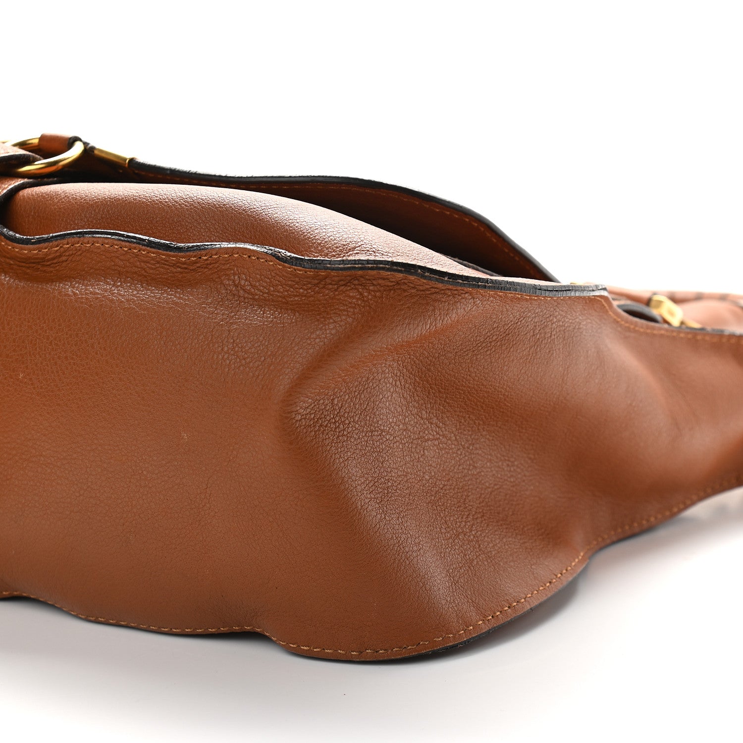 Chloe Calfskin Medium Marcie Satchel Tan 8 of 15