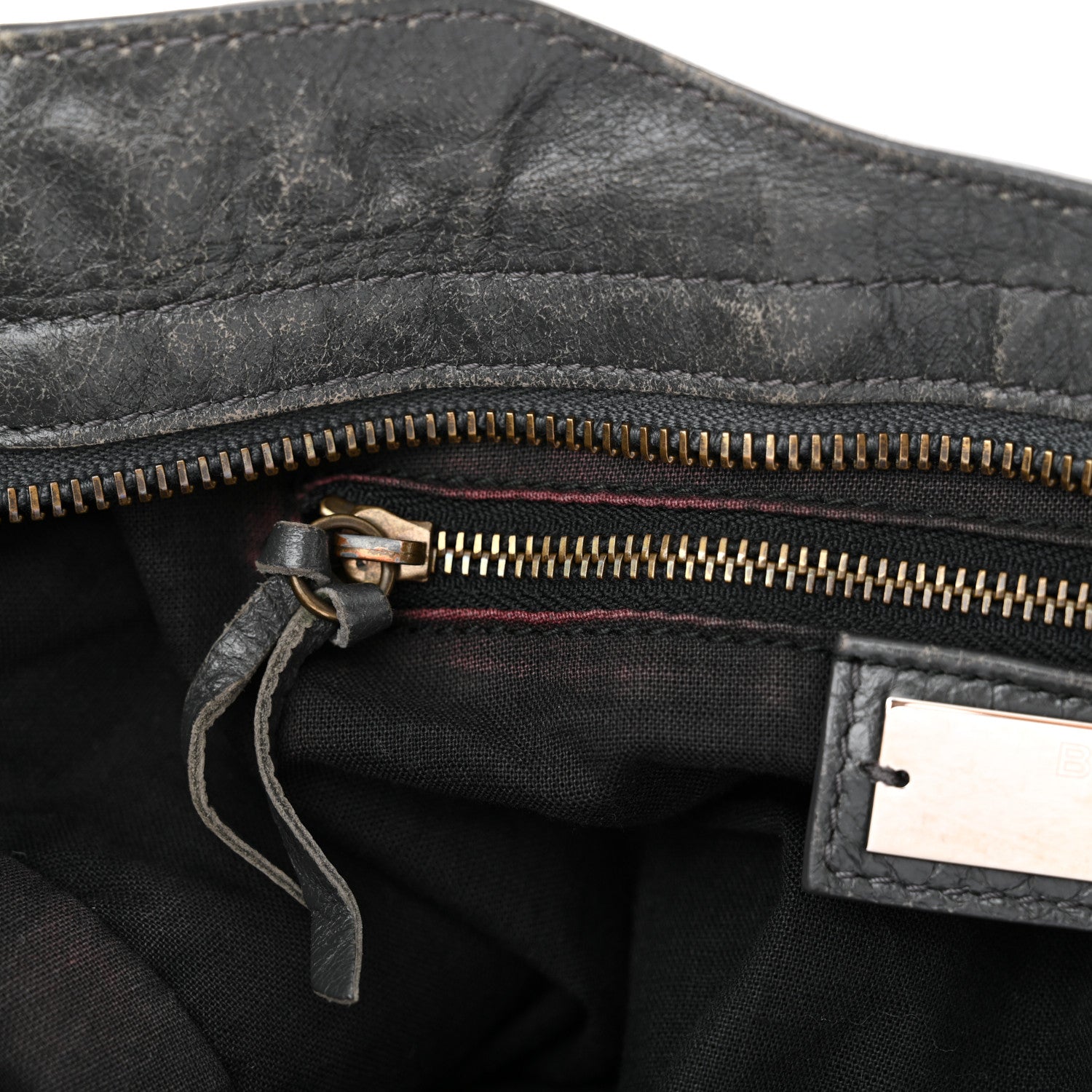 Balenciaga Agneau Classic Hardware City Gris Fossile 10 of 15