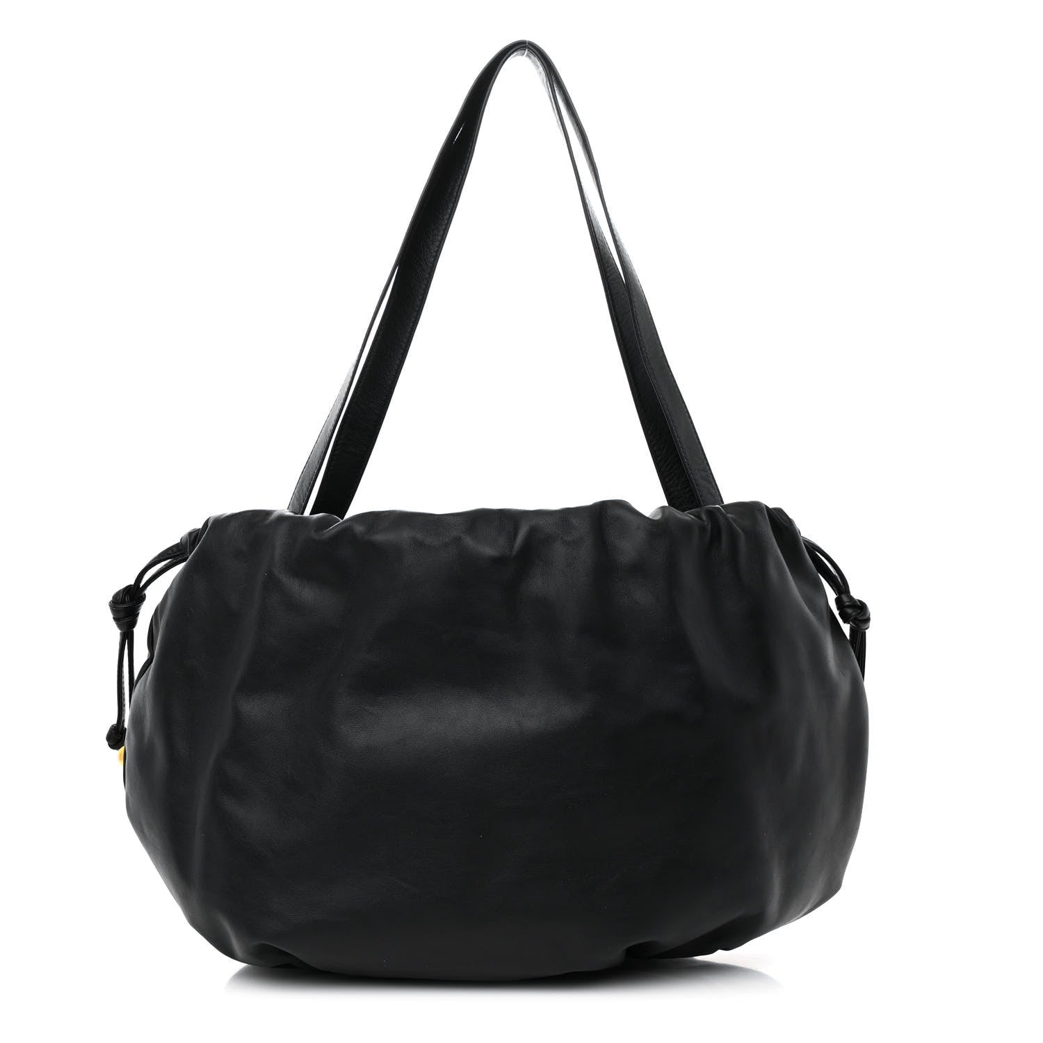 Bottega Veneta Nappa The Bulb Black 1 of 11