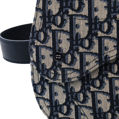 Christian Dior HOMME Oblique Saddle Belt Bag Blue 12 of 12
