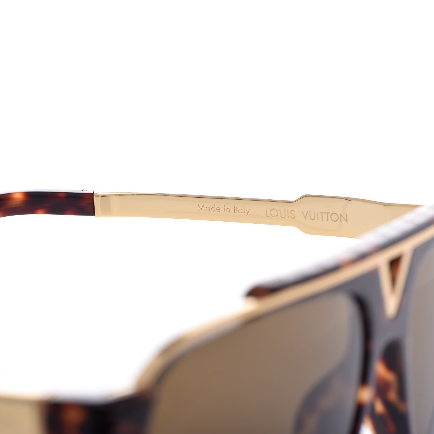 Louis Vuitton Acetate Mascot Sunglasses Z0938E Tortoise 5 of 8