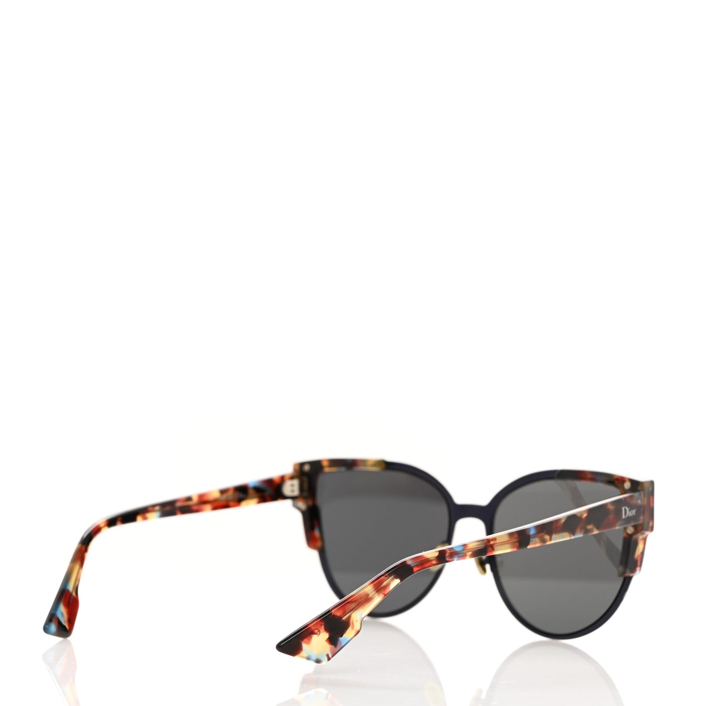 Acetate WildlyDior Sunglasses Tortoise Multicolor